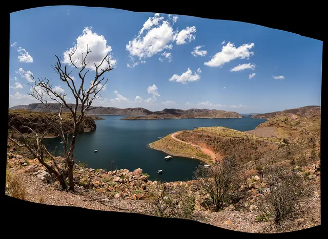 Lake Argyle and the Ord River Dam near Kununurra