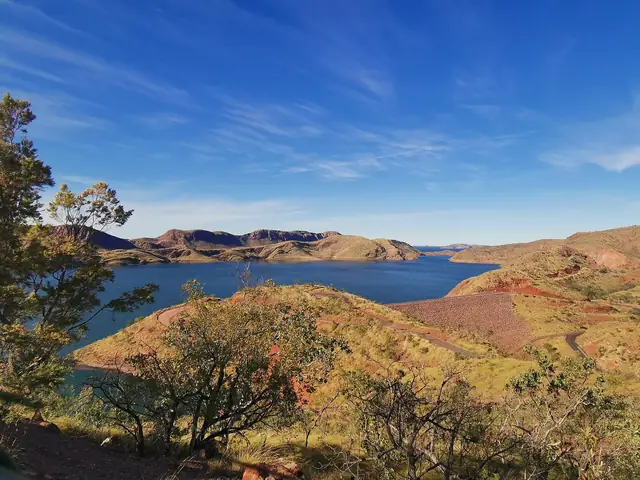 View over Lake Argyle near the Ord River Dam