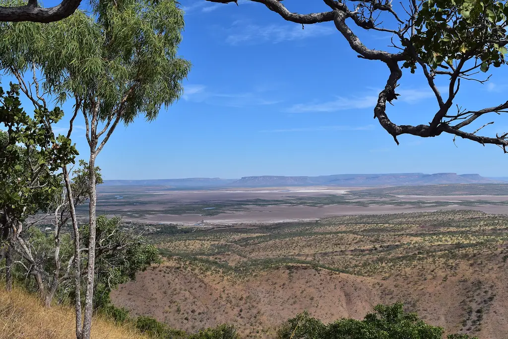View from the Five Rivers Lookout near Wyndham