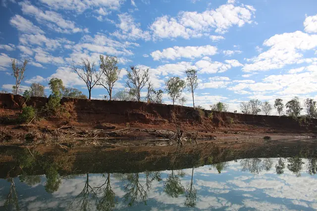 Lake Kununurra in the dry season