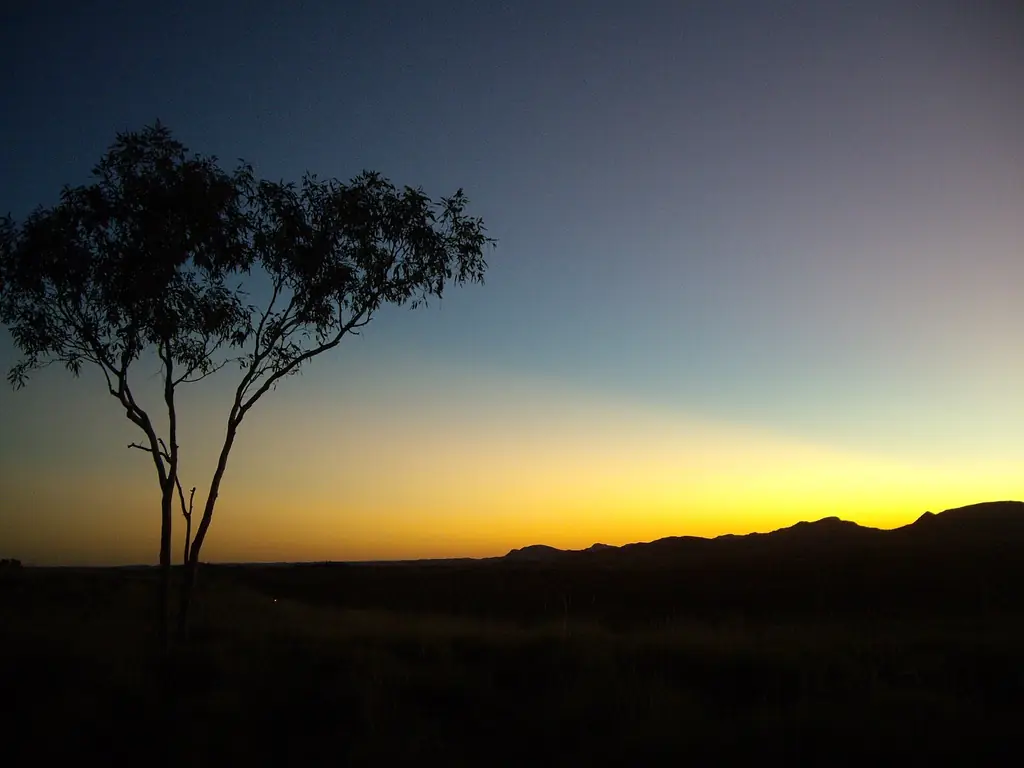Sunset over the Bungle Bungle Range in Purnululu National Park